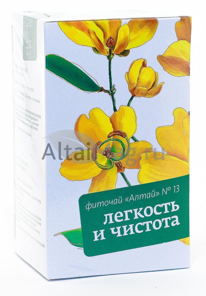 
Фиточай Алтай №13 легкость и чистота, 30 пакетиков в Саратове