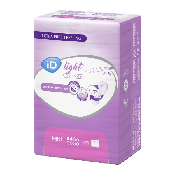 
Прокладки урологические iD LIGHT Advanced Mini 20шт в Саратове