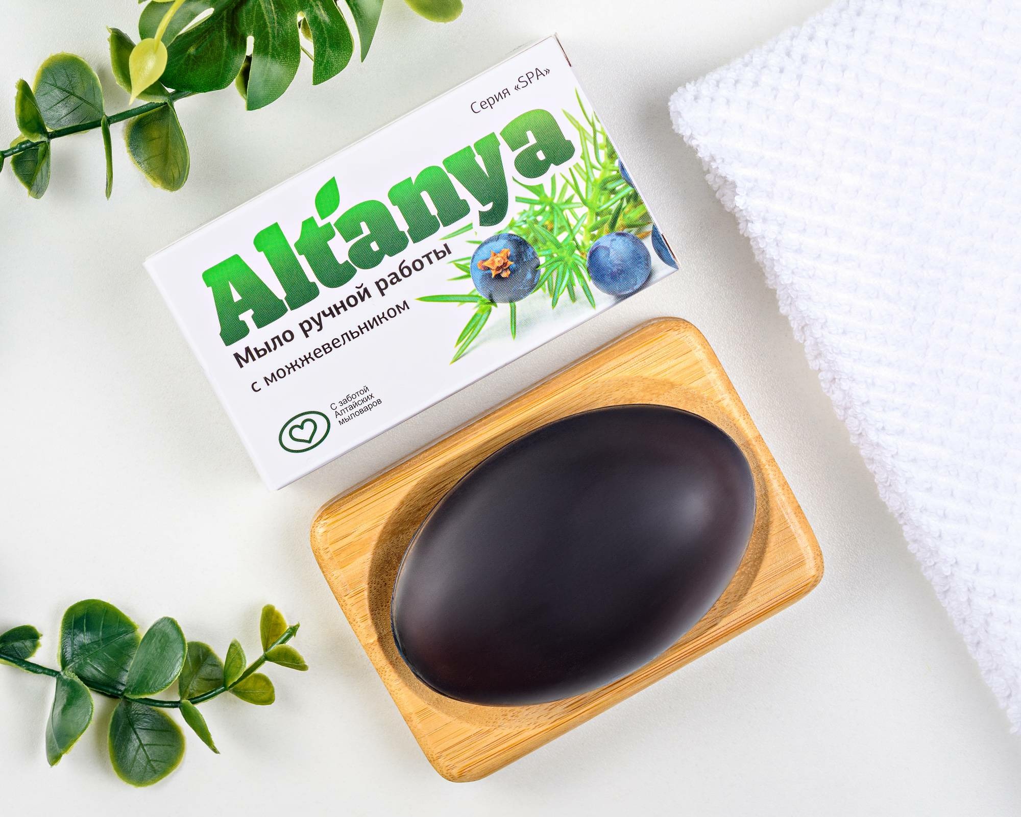 
Мыло Алтания натуральное с можжевельником, 100 г в Саратове