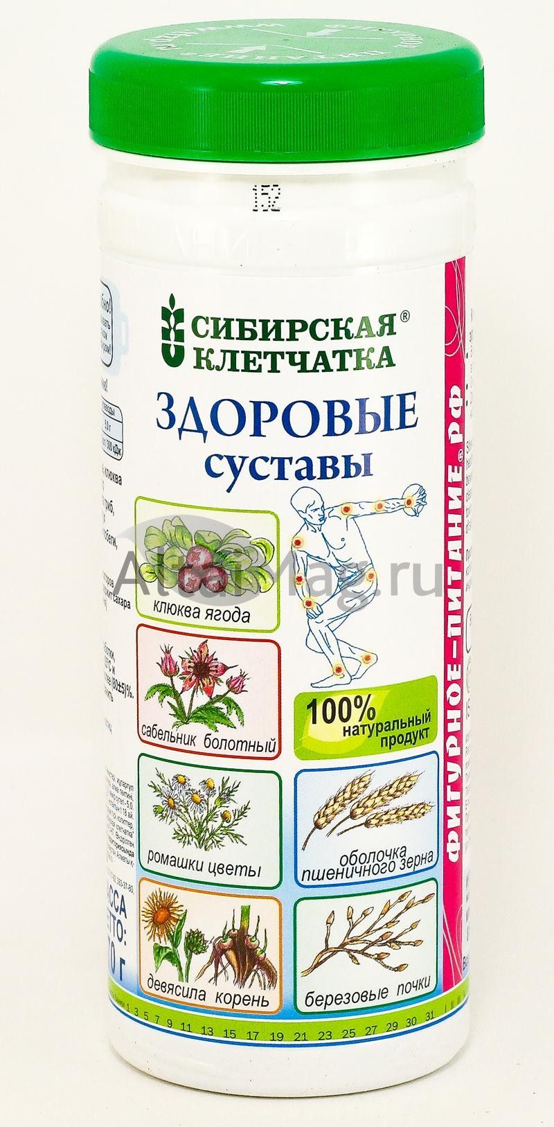 
Клетчатка сибирская (здоровые суставы) банка 170г в Саратове