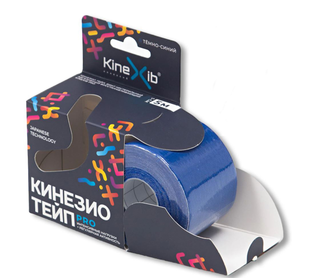 
Кинезио-Тейп бинт нестерильный KineXib PRO 5см*5м черный в Саратове
