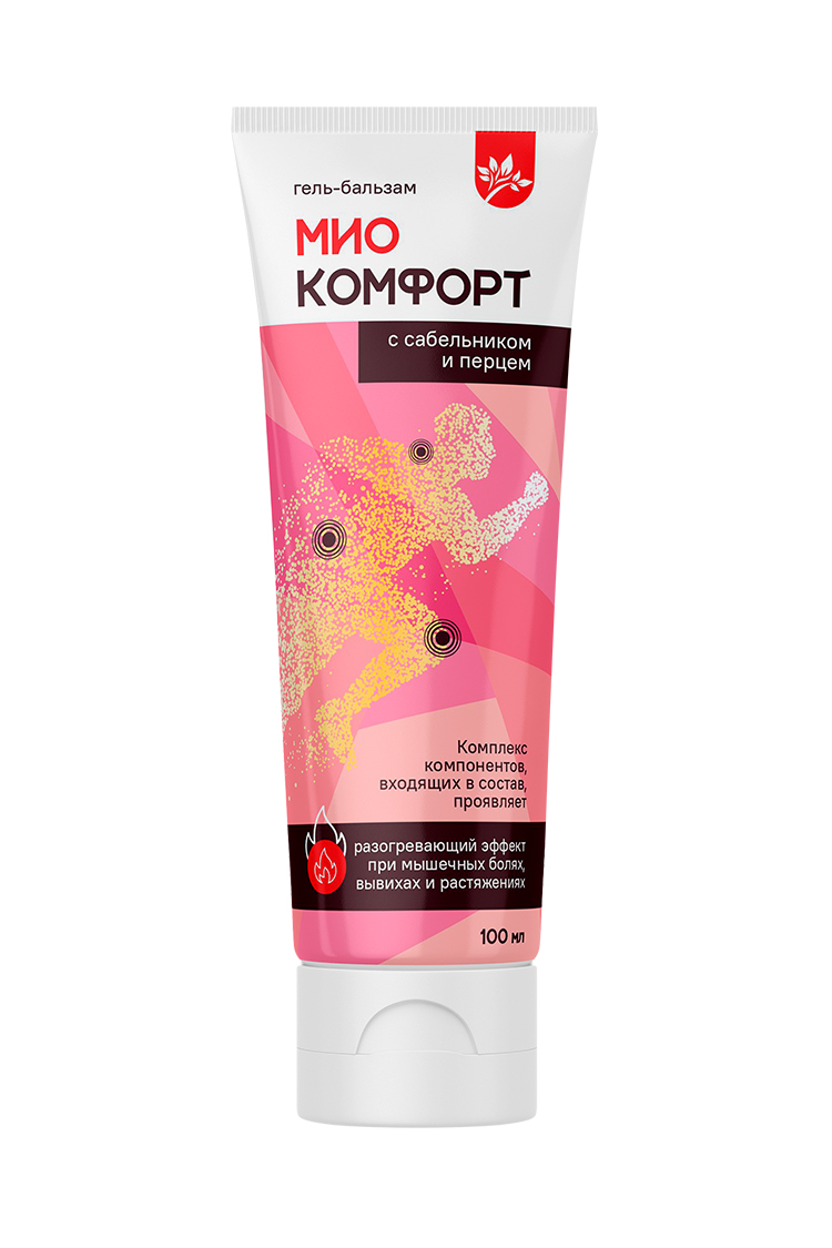 
Гель-бальзам разогревающий Миокомфорт с сабельником и перцем Витамин Продукт 100мл в Саратове