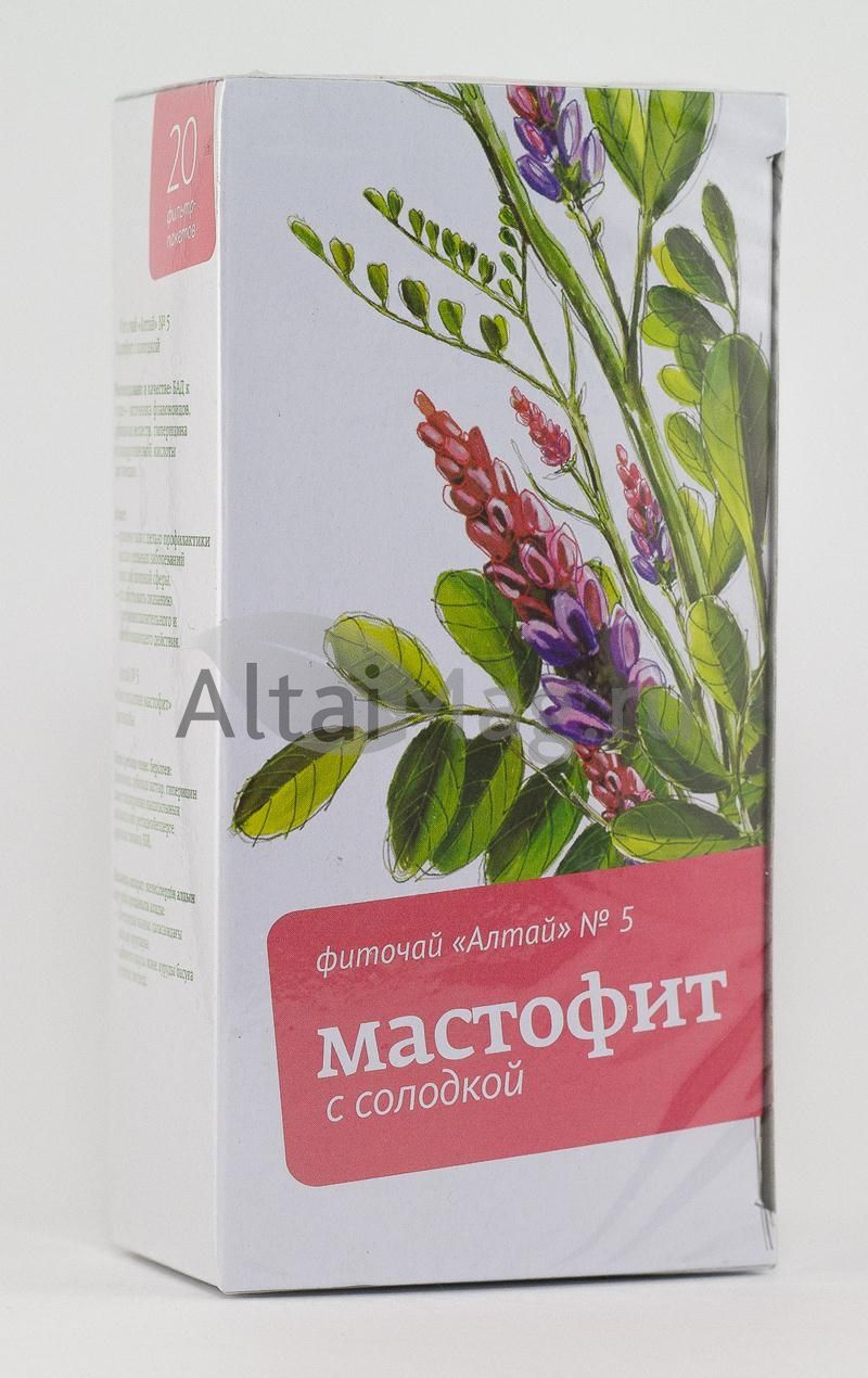
Фиточай Алтай №5 мастофит, 20 пакетиков в Саратове