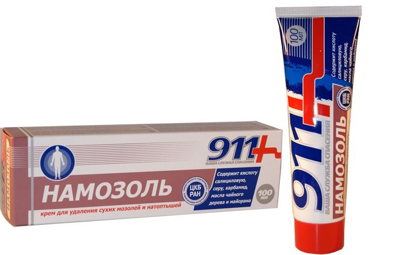 
Крем для удаления сухих мозолей и натоптышей «Намозоль» «911», 100 мл в Саратове