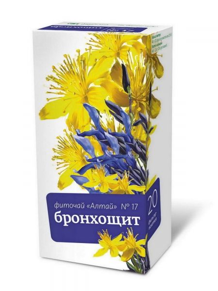 
Фиточай Алтай №17 бронхощит, 20 пакетиков в Саратове