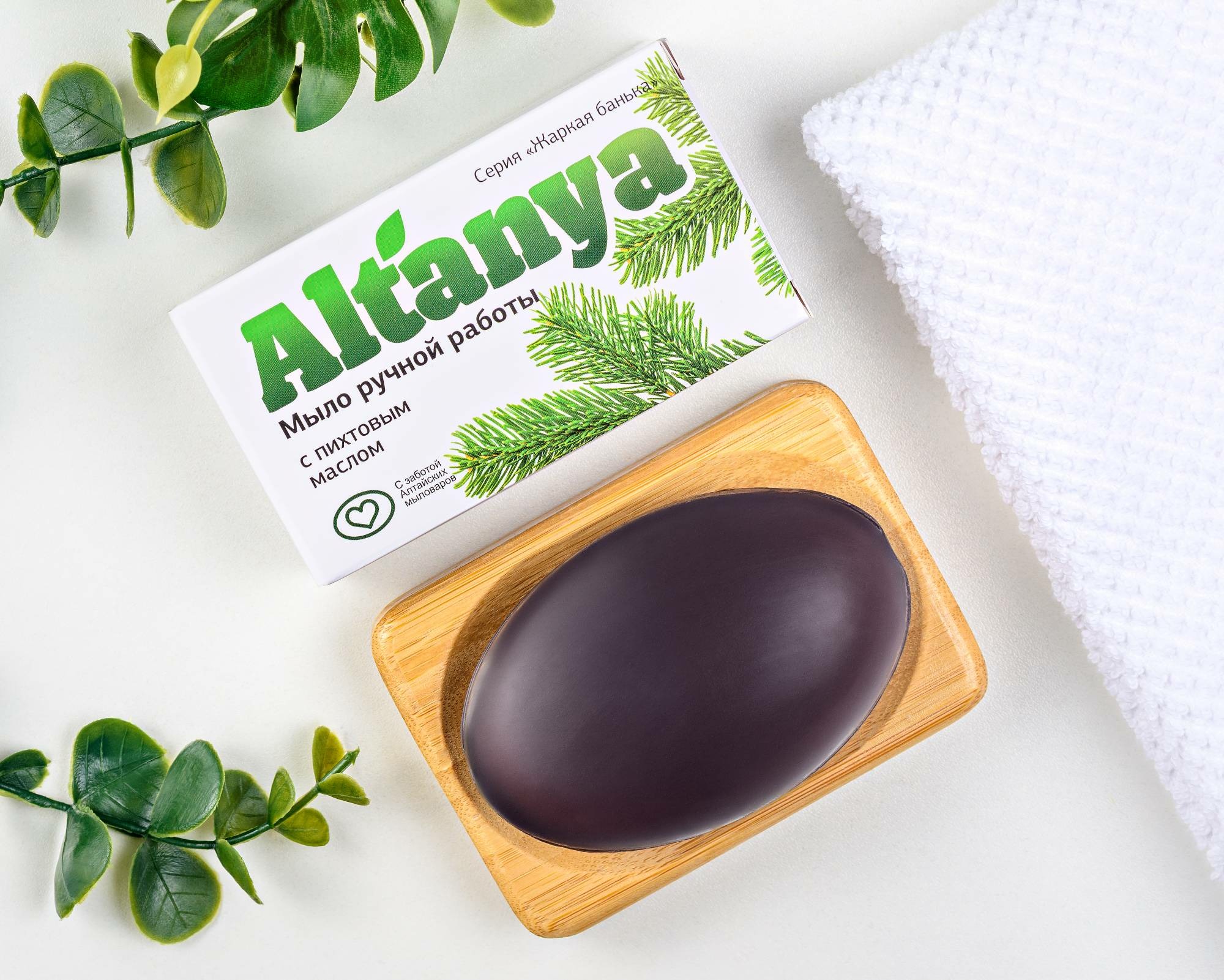 
Мыло Алтания натуральное с пихтовым маслом, 100 г в Саратове