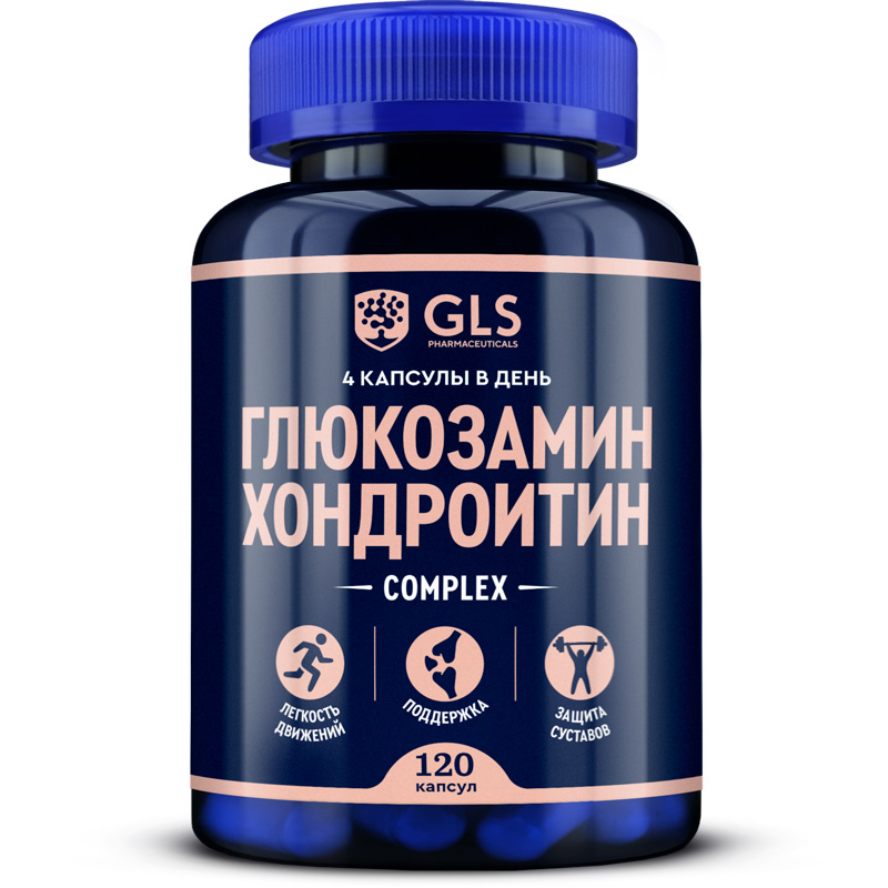 
Глюкозамин хондроитин GLS 120 капсул в Саратове