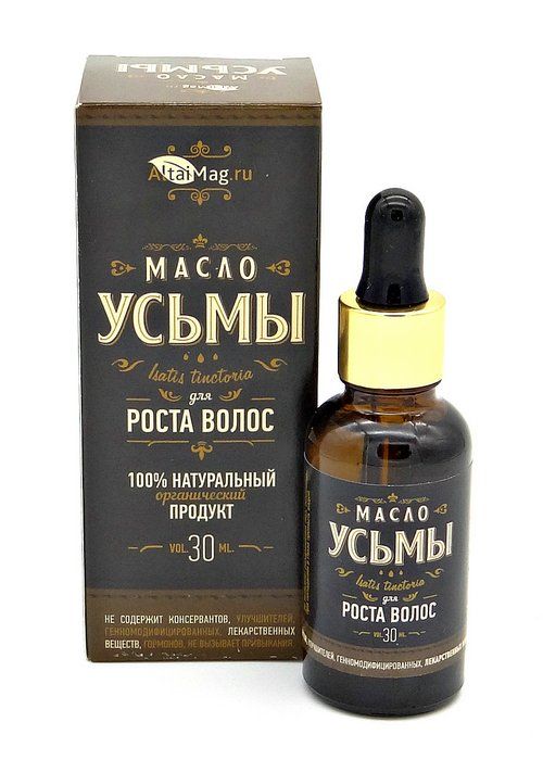 
Масло усьмы 100 % для роста волос АлтайМаг, 30мл в Саратове