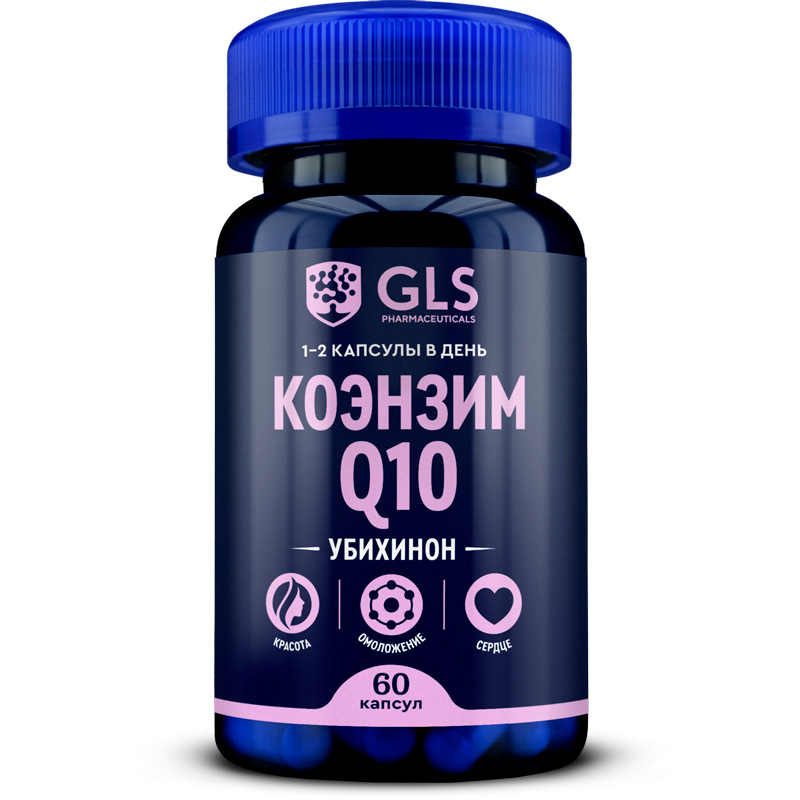 
Коэнзим Q10 GLS 60 капсул в Саратове