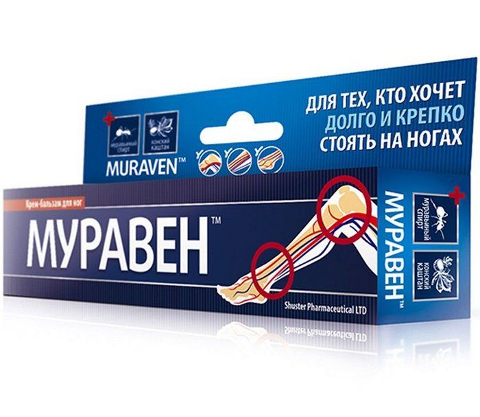 
Муравен крем-бальзам для ног 44мл в Саратове