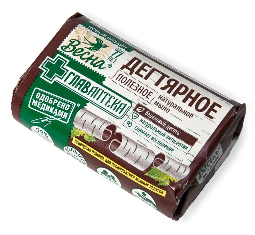 
Вс мыло дегтярное лечебное 90г в Саратове