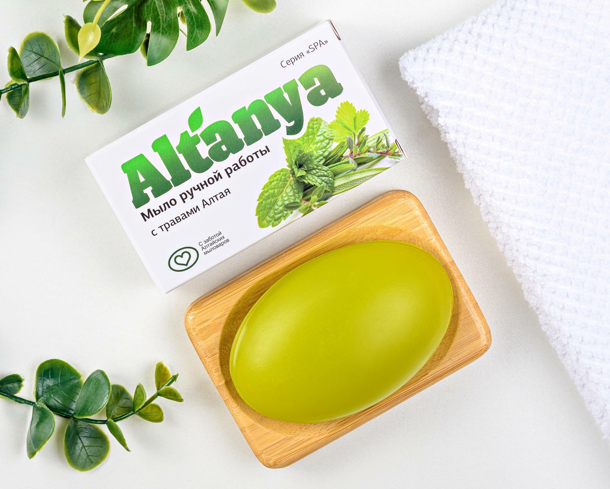 
Мыло Алтания натуральное с травами Алтая, 100 г в Саратове