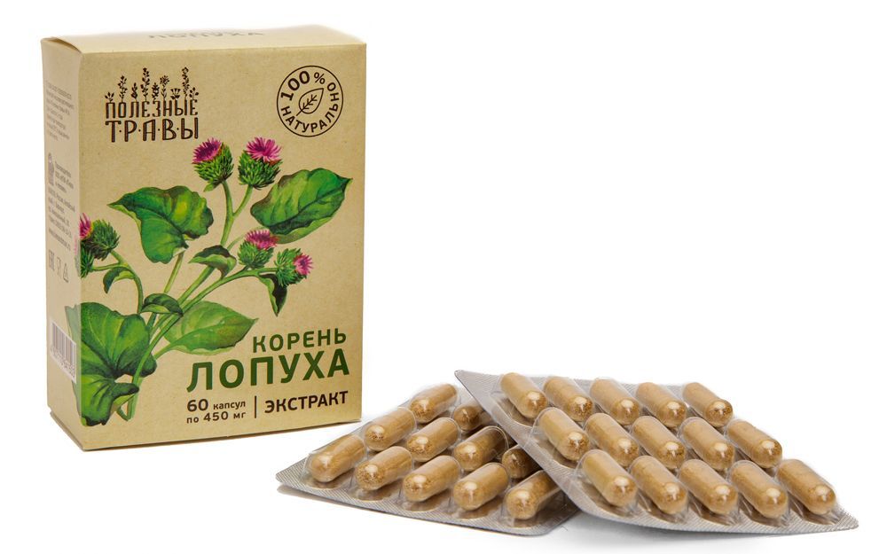 
Лопух корень растительный экстракт Пчела и Человек 60 капсул в Саратове