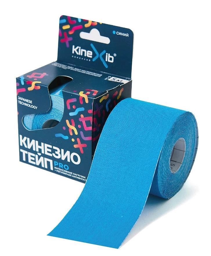 
Кинезио-Тейп бинт нестерильный KineXib PRO 5см*5м синий в Саратове