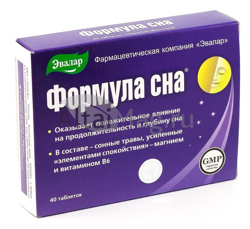 
Формула сна (таблетки) в Саратове