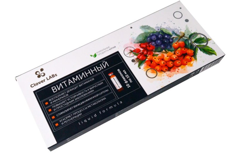 
Эликсир Витаминный Clover Labs 100мл в Саратове