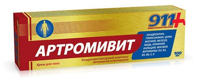 
911 артромивит крем для тела 100мл в Саратове