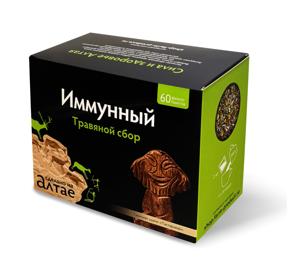 
Сбор травяной Иммунный Фарм-Продукт 60 пакетиков в Саратове