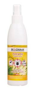 Москилл лосьон-спрей универсал от комаров и клещей 250мл