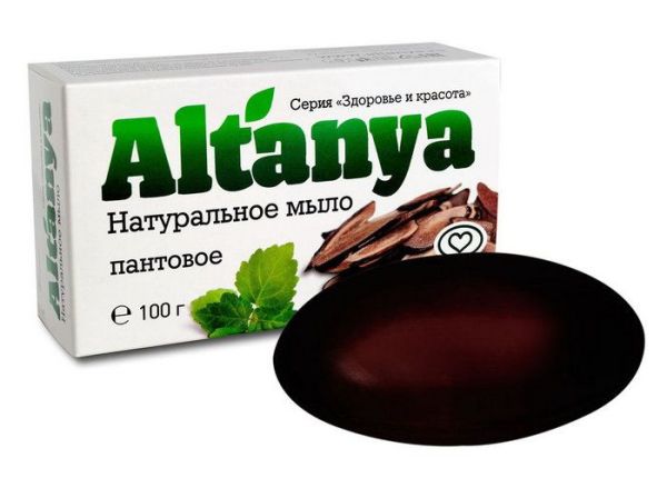 Изображение товара Мыло Алтания натуральное пантовое, 100 г Мыло Алтания натуральное пантовое, 100 г фотография