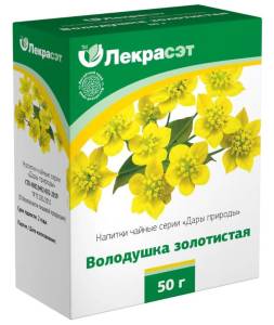 Володушка золотистая,трава (измельченной)