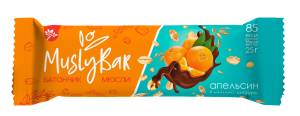 Батончик мюсли MuslyBar Апельсин в темной глазури 25г