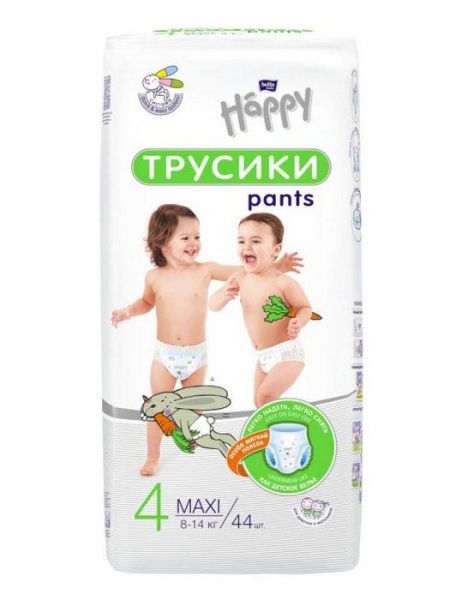 Изображение товара Подгузники-трусики Bella Happy maxi 8-14кг 44шт Подгузники-трусики Bella Happy maxi 8-14кг 44шт фотография